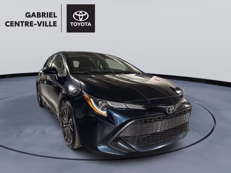 2022 Toyota Corolla Hatchback Manual