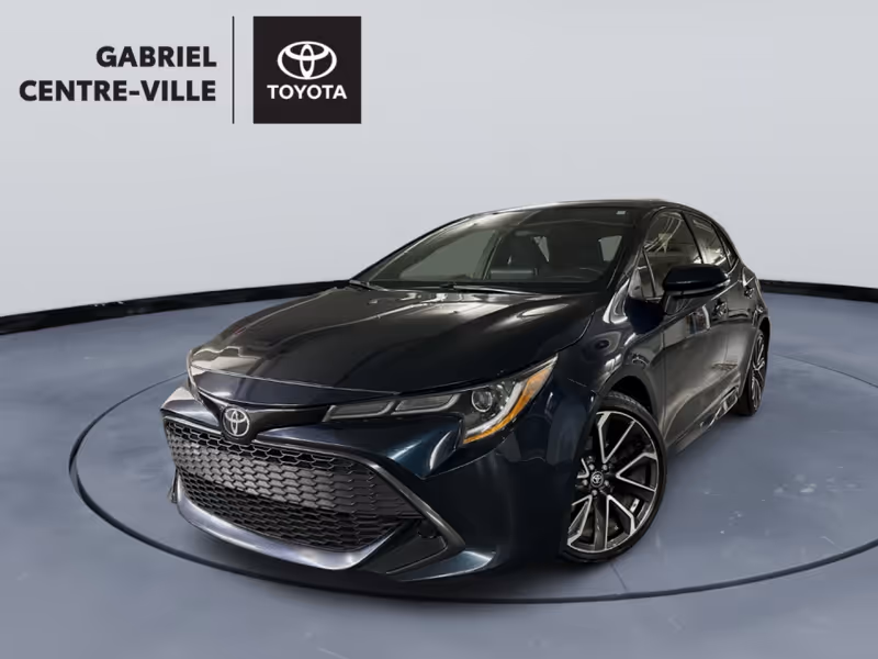 2022 Toyota Corolla Hatchback Manual
