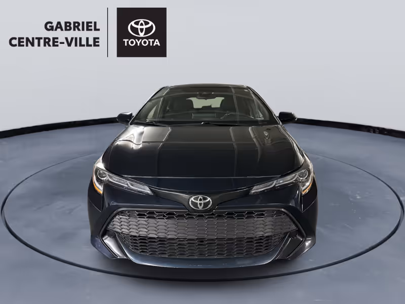 2022 Toyota Corolla Hatchback Manual